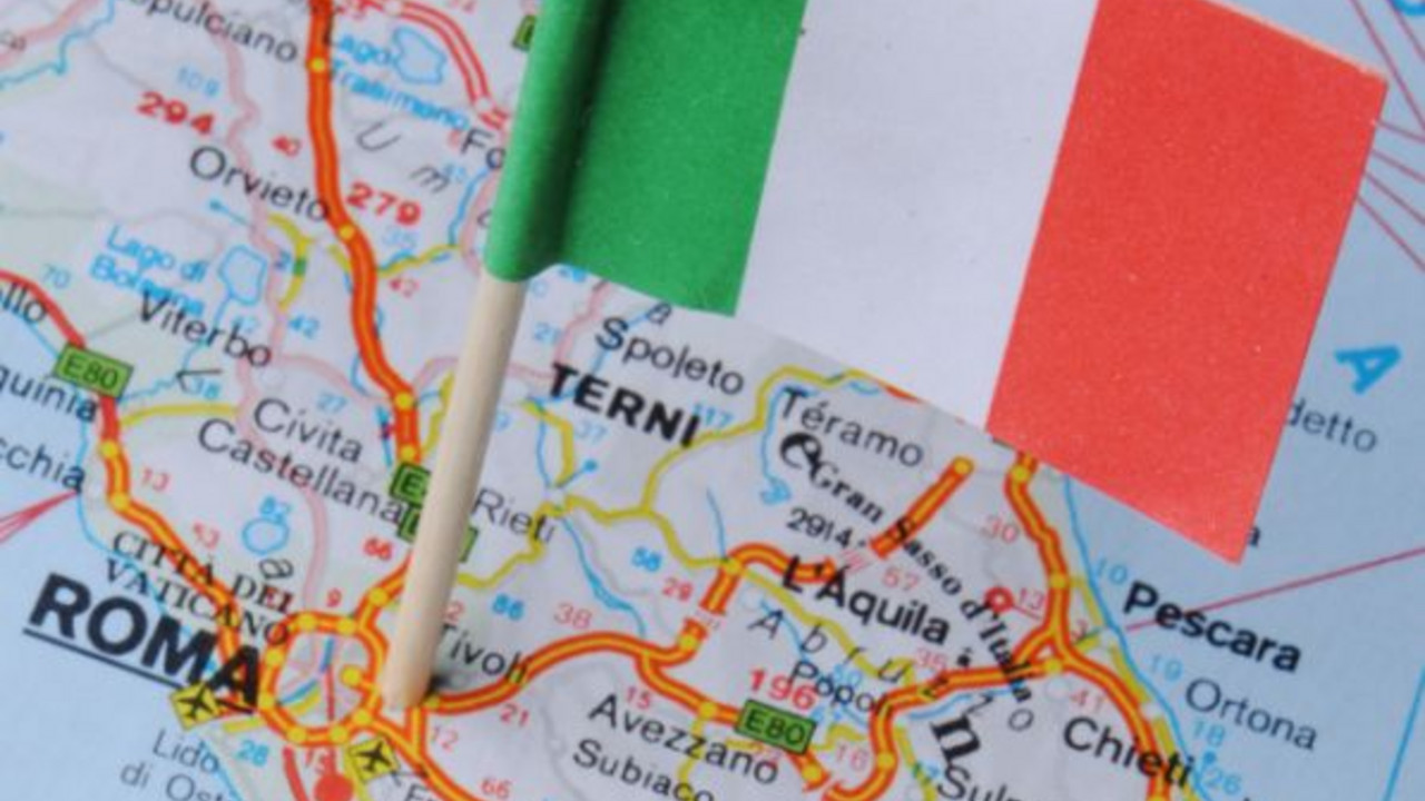 Italienische Flagge; Bild: dpa