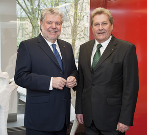 Ministerpräsident Beck und Hans Otto Streuber, Bild: sv-rlp.