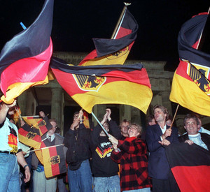 Wiedervereinigung; Bild: dpa