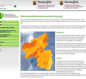 Homepage von kwis-rlp