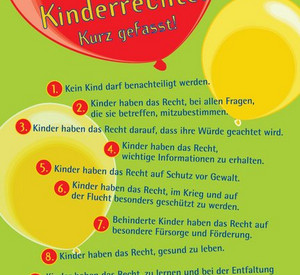 Plakat Kinderrechte