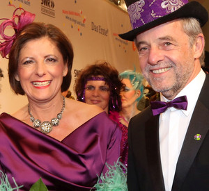 Malu Dreyer mit Klaus Jensen bei "Mainz bleibt Mainz" 2015