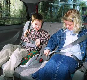 Kinder im Auto; Bild: rlp-Archiv