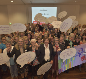 Ministerpräsidentin Malu Dreyer bei der Landesbezirkskonferenz von ver.di Rheinland-Pfalz-Saarland