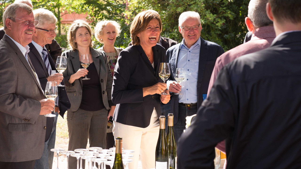 Ministerpräsidentin Malu Dreyer besucht Kirchheimbolanden