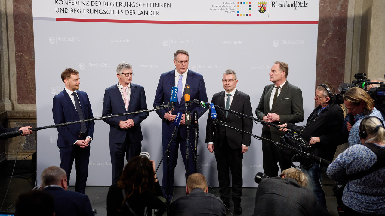 Ministerpräsidentenkonferenz
am Donnerstag, März. 5, 2026 in Berlin