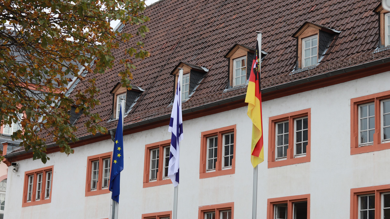 Flagge Israel Staatskanzlei RLP