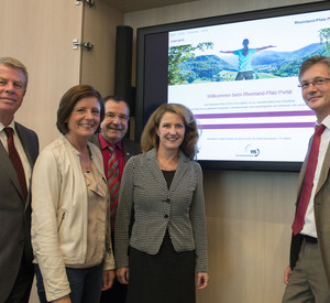 Vorstellung des neuen Rheinland-Pfalz-Portals; Bild: Peter Pulkowski