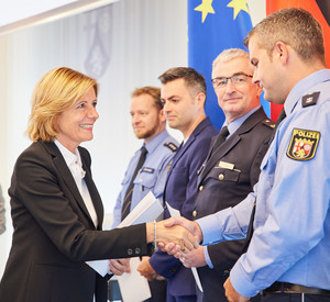 Verleihung der Fluthilfemedaille