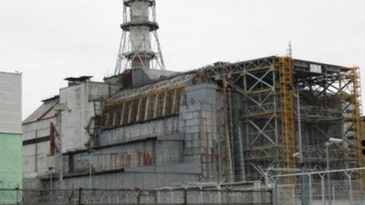 Unglücksreaktor 4 des Kernkraftwerkes Tschernobyl; Bild: dpa