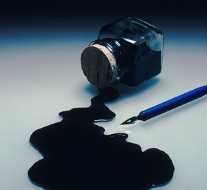 Feder und Tinte; Bild: dpa