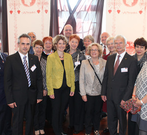 Die Delegation aus Rheinland-Pfalz.