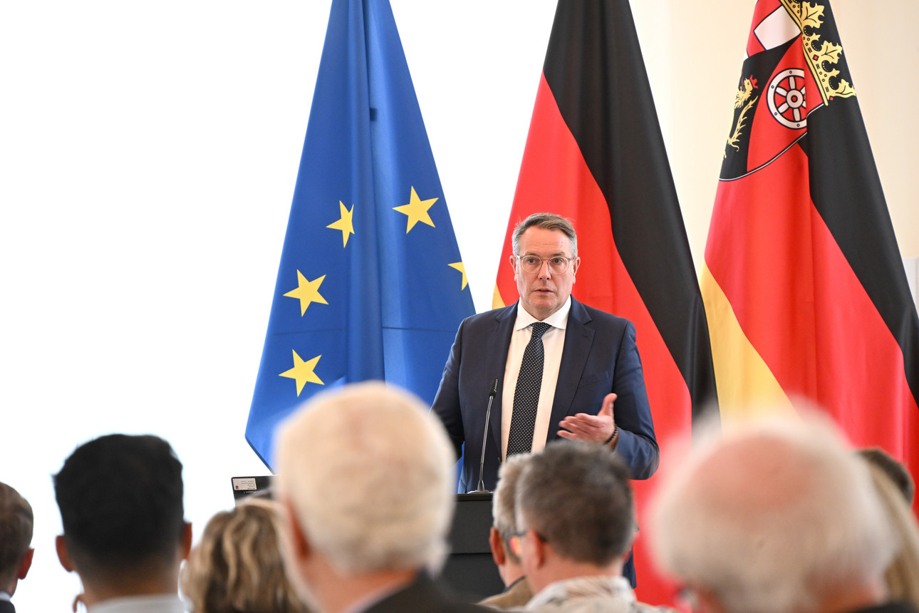Ministerpräsident Alexander Schweitzer beim Jahrestreffen Landesnetzwerk Bürgerschaftliches Engagement