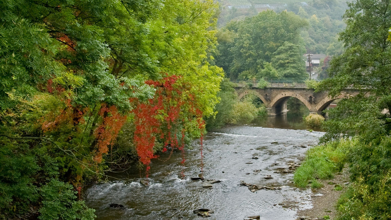 Blick auf die Ahr bei Walporzheim; Bild: rlp Tourismus GmbH