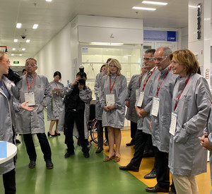 Ministerpräsidentin Malu Dreyer besucht gemeinsam mit ihrer Delegation die Niederlassung von BASF in Shanghai