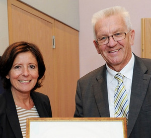 Begegnung von Dreyer und Kretschmann in Mainz im Jahr 2013