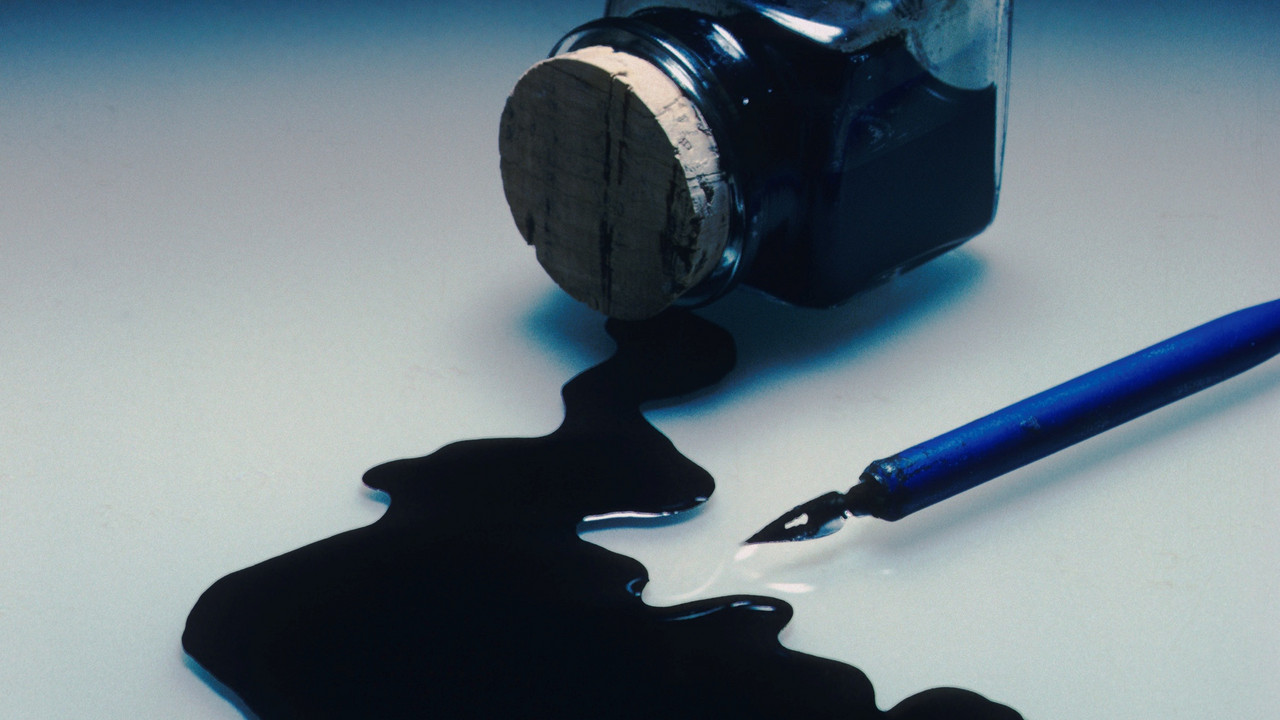 Feder und Tinte; Bild: dpa