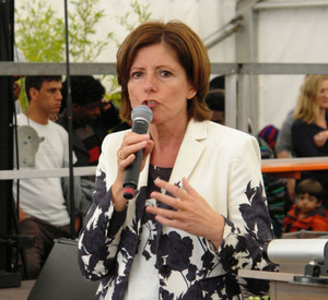 Ministerpräsidentin Malu Dreyer auf dem 20. Internationalen Fest in Trier