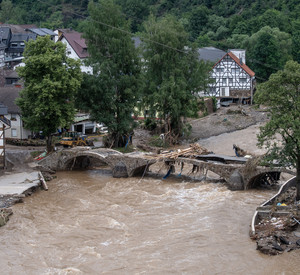Unwetter in Rheinland-Pfalz