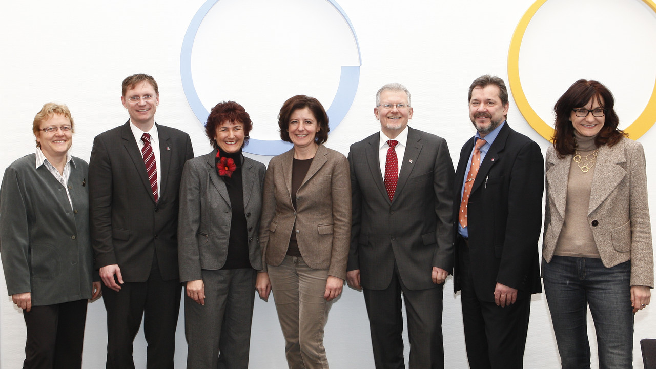 Treffen mit Landesleitung dbb; Bild: Martina Pipprich