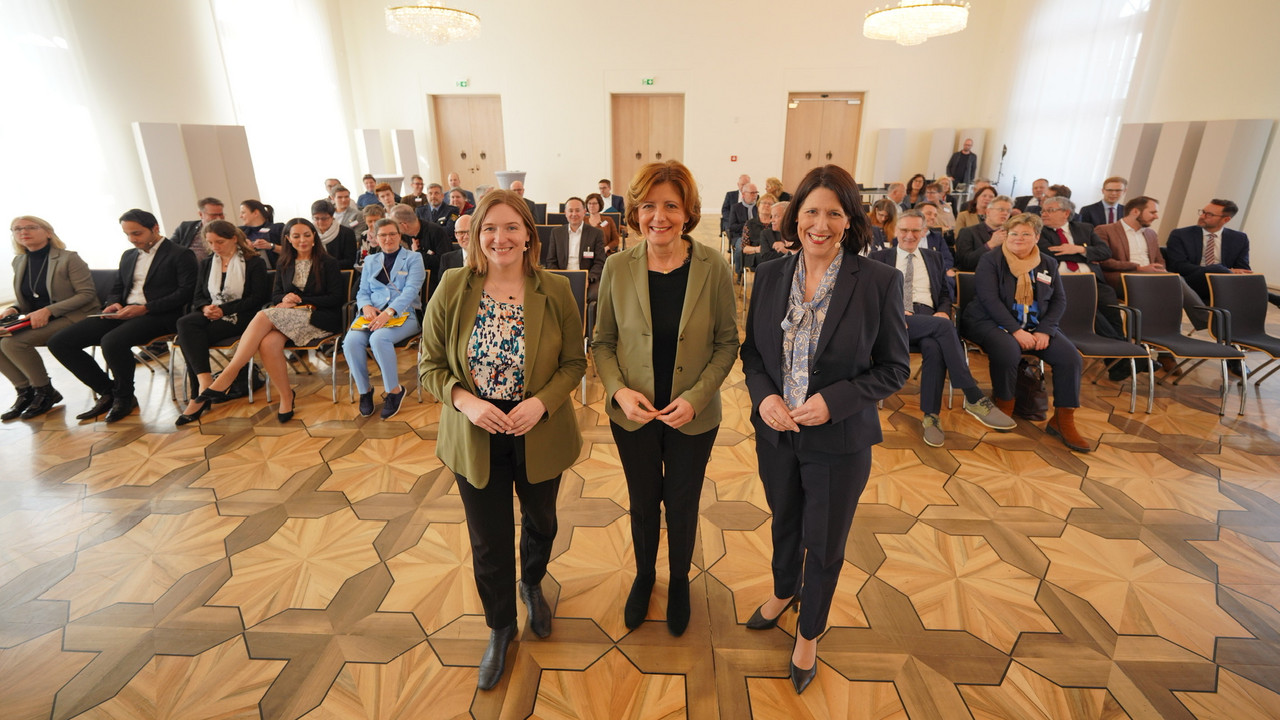 Katharina Binz, Malu Dreyer, Daniela Schmitt