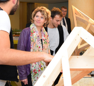 Ausstellungseröffnung im Ministerium; Bild: MWKEL
