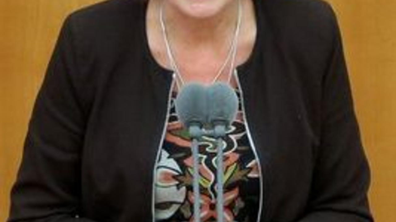 Ministerpräsidentin Malu Dreyer spricht im Landtag; Bild: dpa