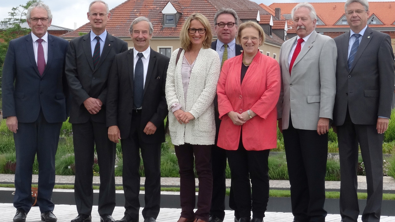 Das Präsidium der Oberrheinkonferenz.