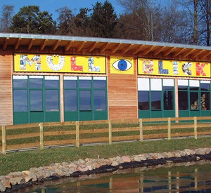 Freilandklassenzimmer „Müllblick“; Bild: JuP Umweltbildung