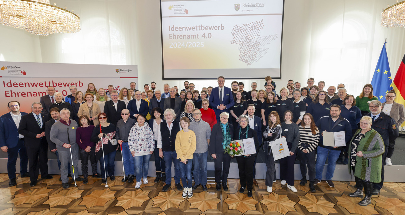 Ideenwettbewerb Ehrenamt 4.0 Ideenwettbewerb Ehrenamt RLP 4.0 2025