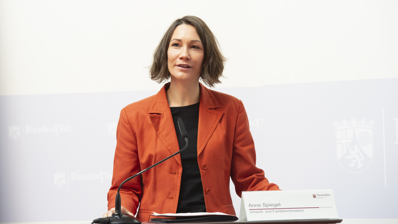 Umwelt- und Familienministerin Anne Spiegel