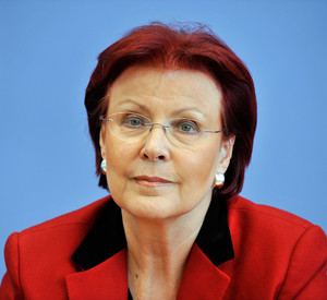 Bundesministerin a.D. Heidemarie Wieczorek-Zeul; Bild: dpa