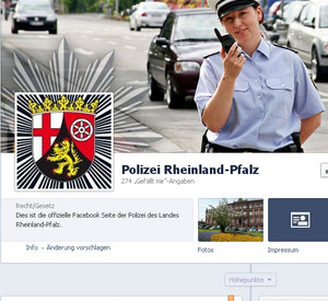 Ausschnitt der RLP-Polizei-Facebook-Seite.