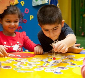 Kinder in der Kita; Bild: rlp-Archiv, dpa