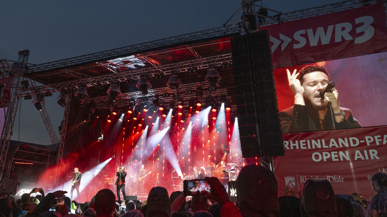 Nico Santos beim SWR3-RLP Open Air.