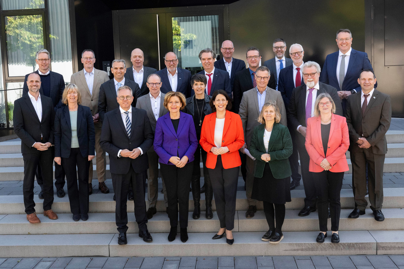 Gespräch Ministerat mit LVU