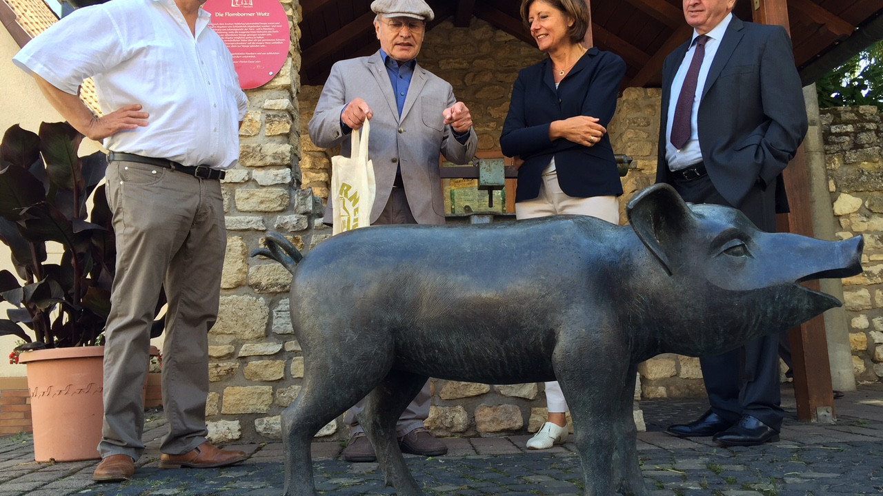Ministerpräsidentin Malu Dreyer besucht Flomborn im Rahmen ihrer Sommerreise