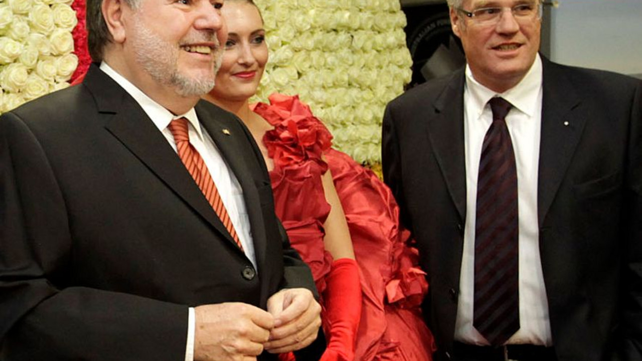 Neujahrsempfang von Ministerpräsident Beck in Trier; Bild: Voss
