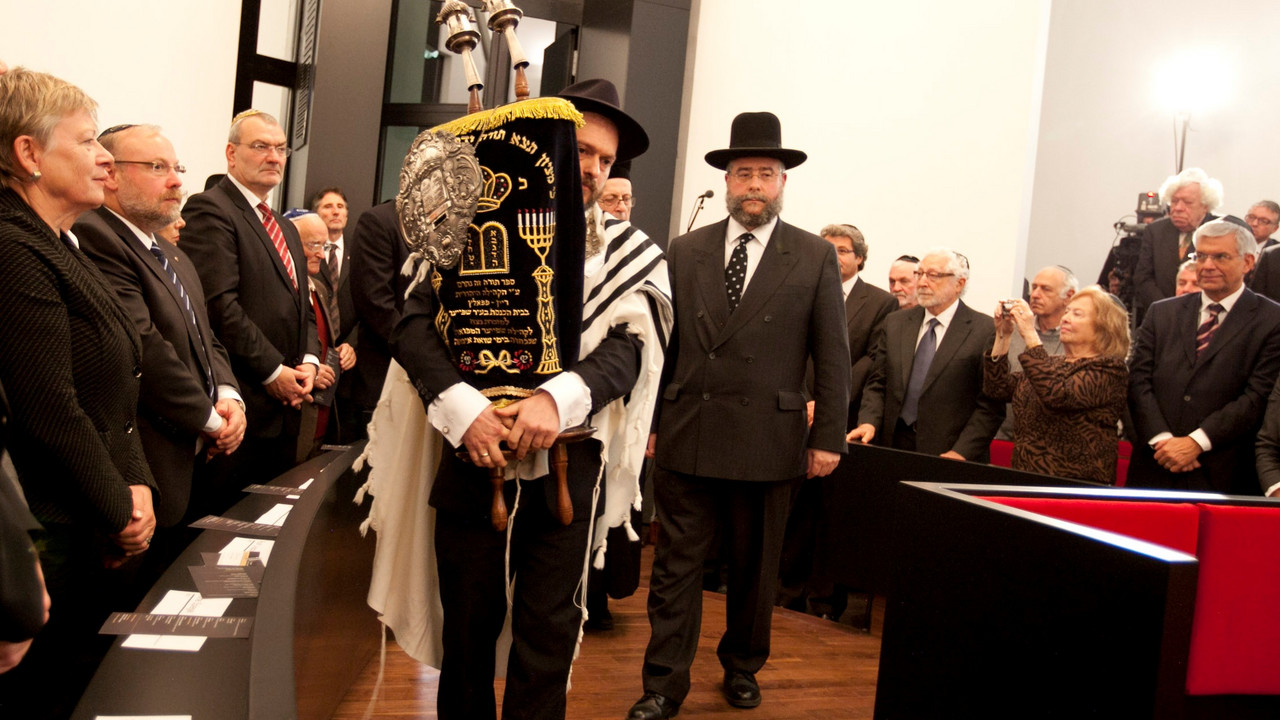 Einweihung der neuen Synagoge in Speyer; Bild: Reiner Voss / © Staatskanzlei