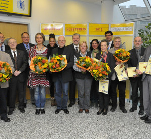 Preisträger und Jury des Lotto-Kunstpreises 2012; Bild: Lotto RLP
