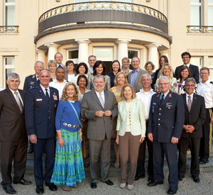 Treffen im Gästehaus der Landesregierung; Bild: Melanie Bauer