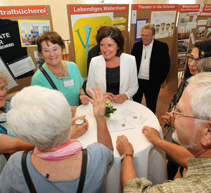 Ministerpräsidentin Malu Dreyer beim Landestreffen der Akteure der Initiative - Ich bin dabei!; Fotos: Stefan Sämmer / © Staatskanzlei