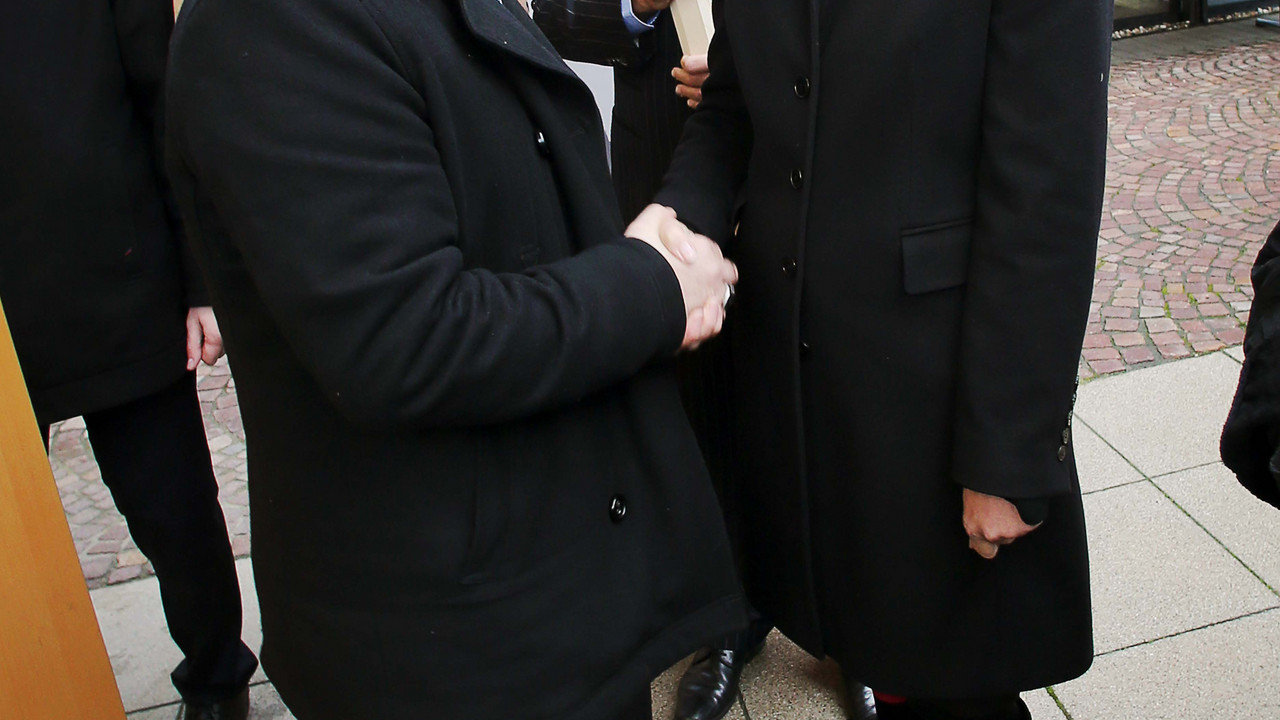Ministerpräsidentin Malu Dreyer mit Yilmaz Yildiz, dem Vorsitzenden von DITIB Rheinland-Pfalz; Bild: von Erichsen / © Staatskanzlei
