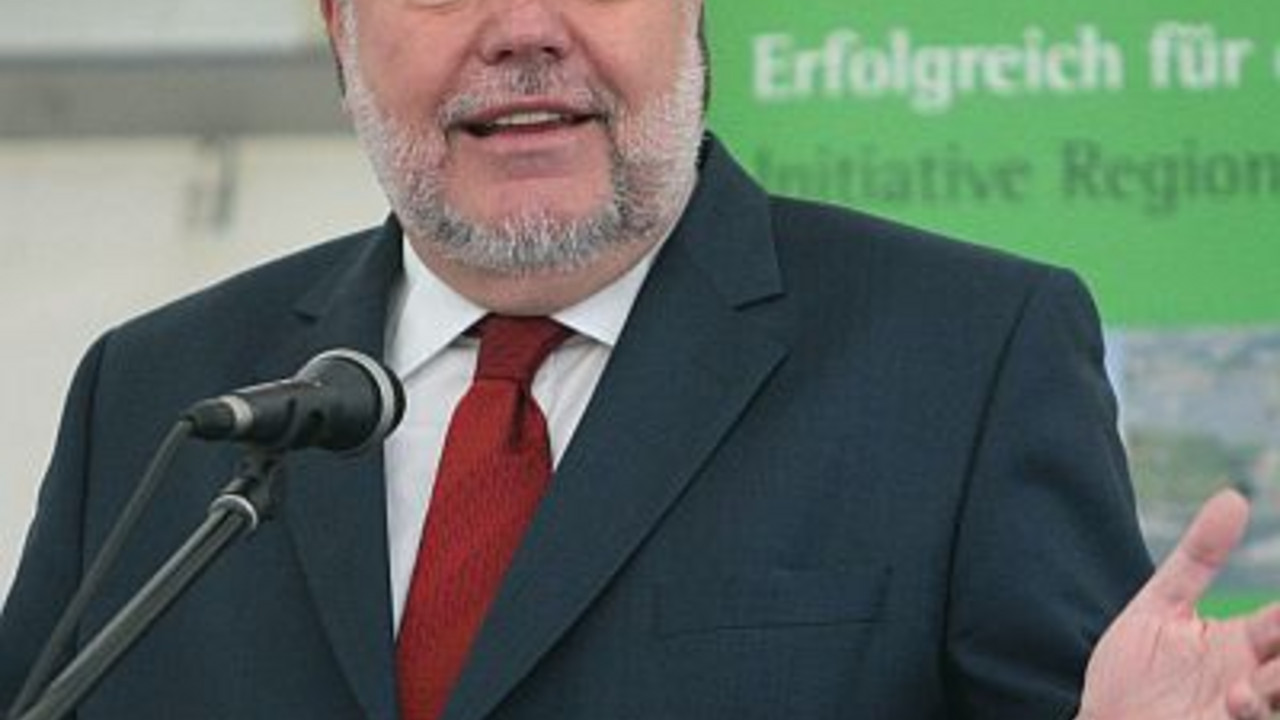 Beck bei seiner Ansprache; Bild: Piel