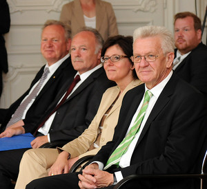 Unterzeichnung des neuen SWR-Staatsvertrages; Bild: STM BW