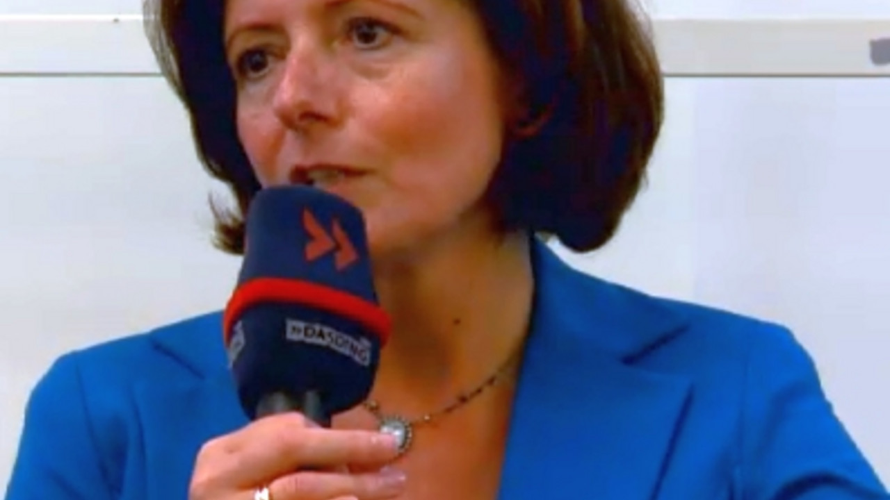 Dreyer bei der Feedback-Veranstaltung; Bild: Screenshot live-Stream