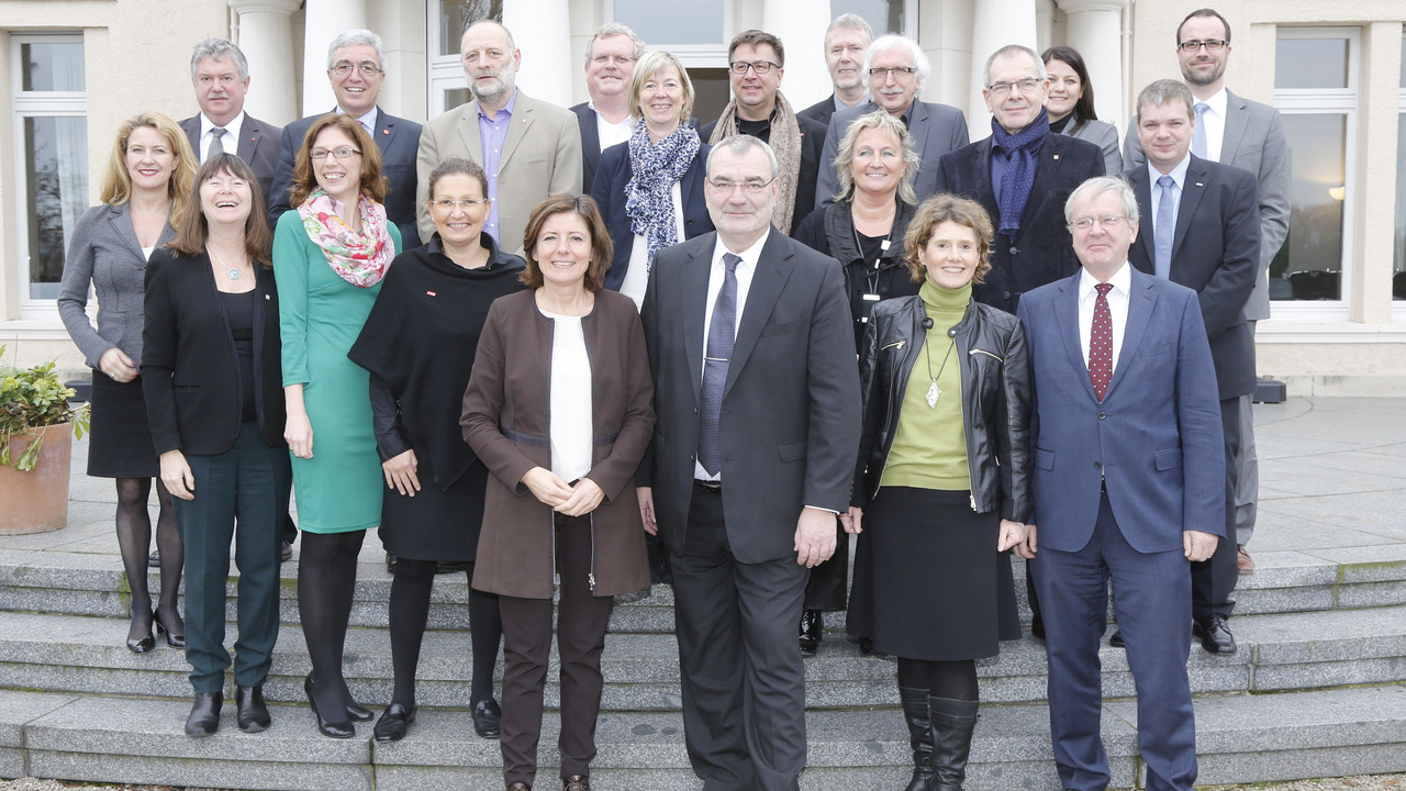 Treffen des Ministerrats mit den Vorsitzenden der rheinland-pfälzischen DGB-Gewerkschaften