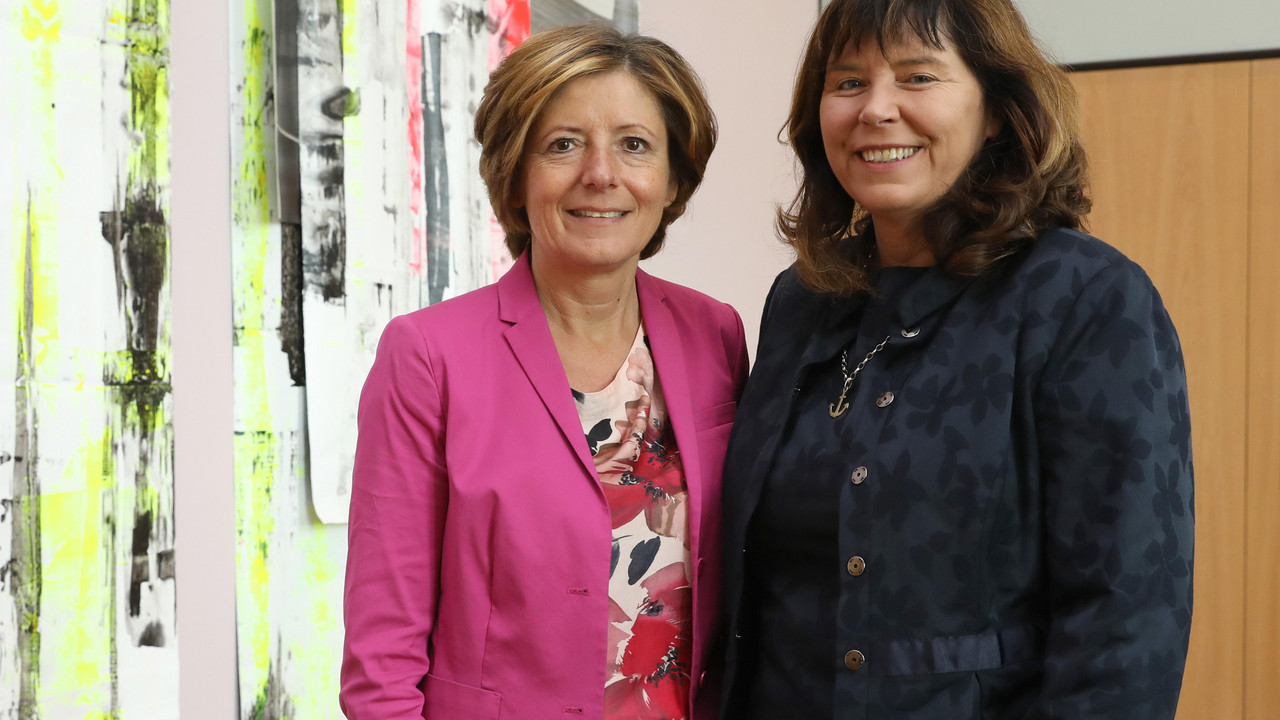 Antrittsbesuch OB Ludwigshafen bei Dreyer