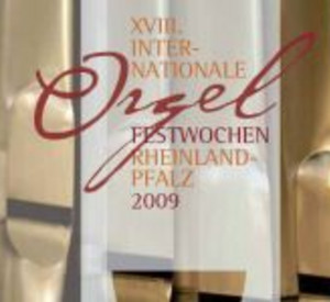Orgelfestwochen; Teilansicht Broschüre