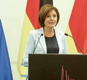 Ministerpräsidentin Dreyer beim Bundeswehrempfang 2016